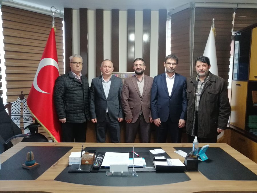Ensar Vakfı Yönetim Kurulu Üyeleri, Konya STK Platformu Başkanı Adem Ceylan'a hayırlı olsun ziyaretinde bulundular.  || Konya STK Platformu